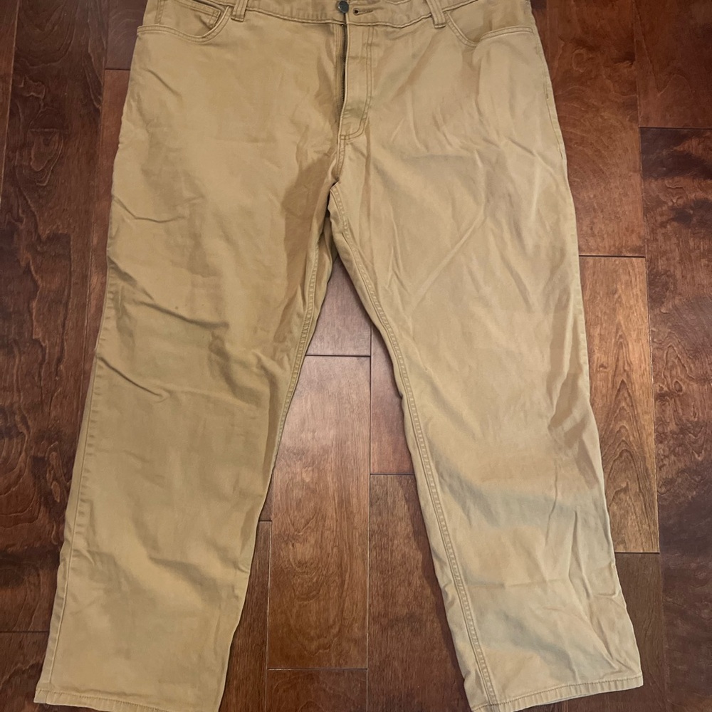 Carhartt Tan Chinos Classic Fit Cotton